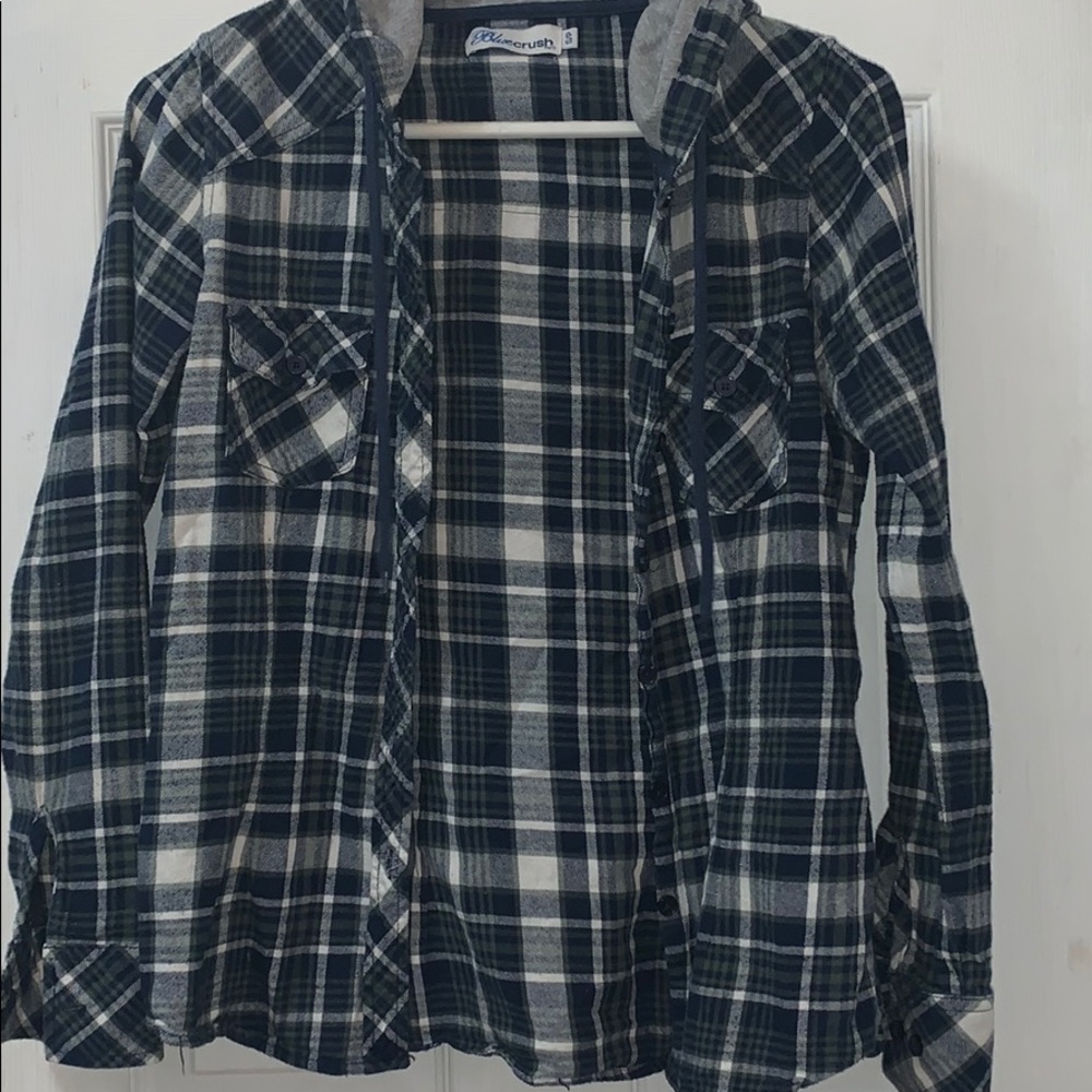 Plaid top!
